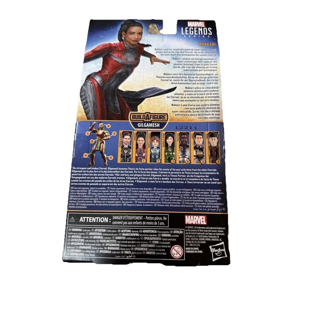 Hasbro Marvel Legends‎ Makkari Eternals 6-Inch Action Figure Build-A-Figure